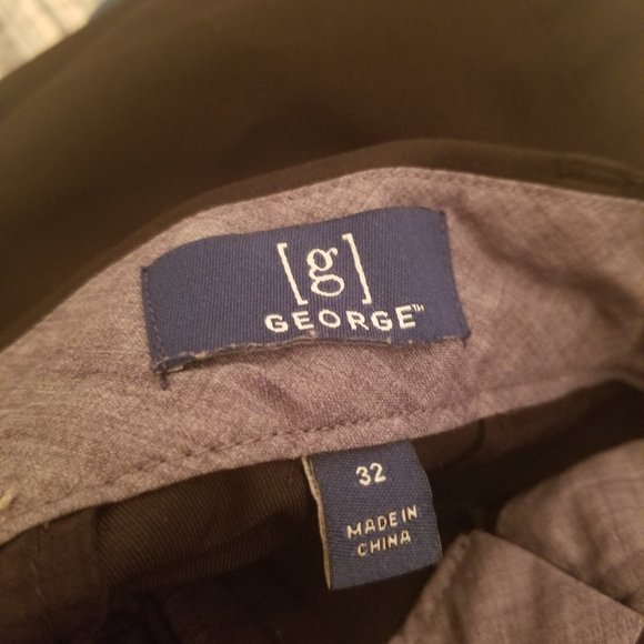 Mens George Chino Shorts Size 32 (Lot of 2) NWOT - Picture 8 of 9